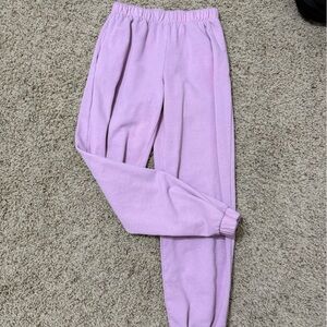 Brandy Melville Pink Sweatpants